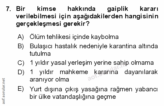 Soru 7
