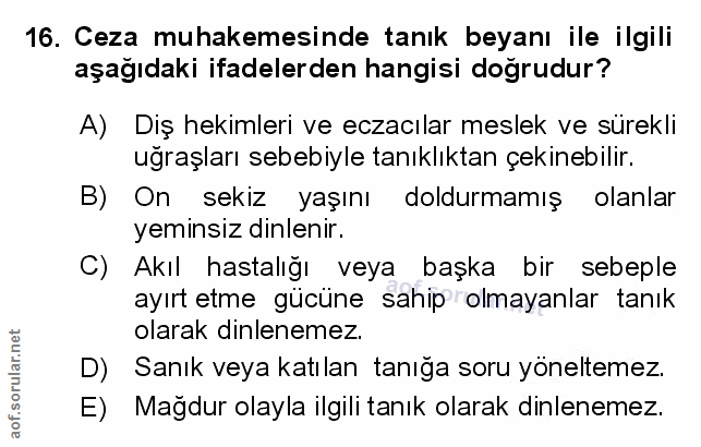 Soru 16