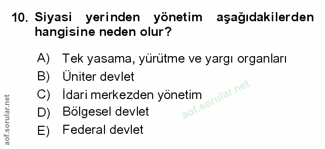 Soru 10