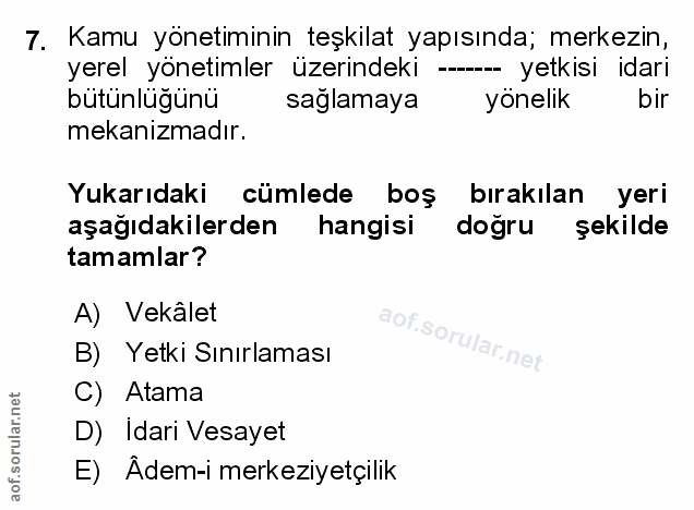 Soru 7