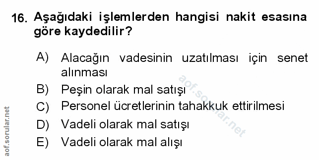 Soru 16