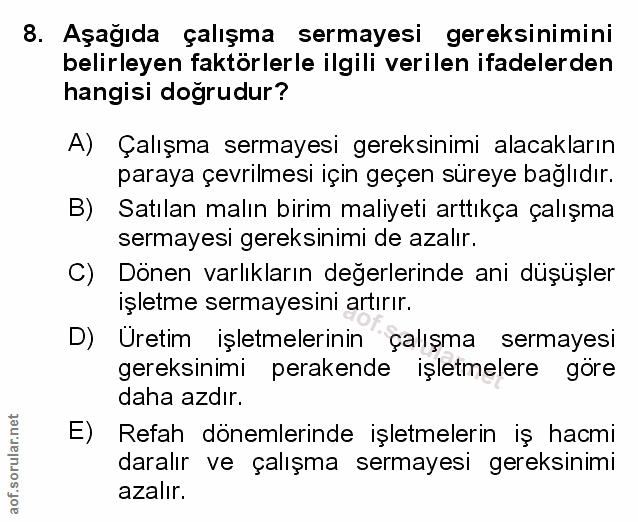 Soru 8