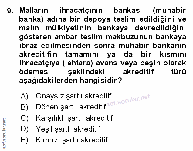 Soru 9