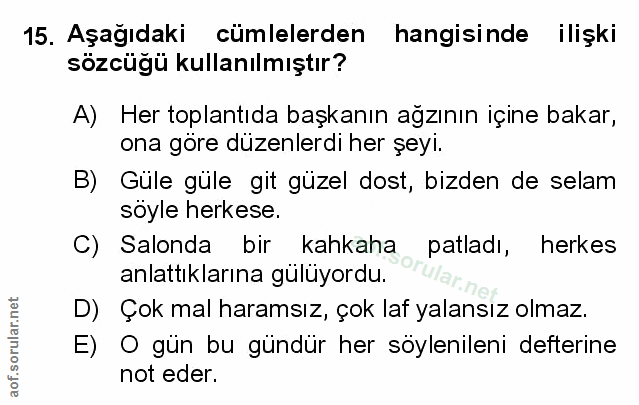 Soru 15