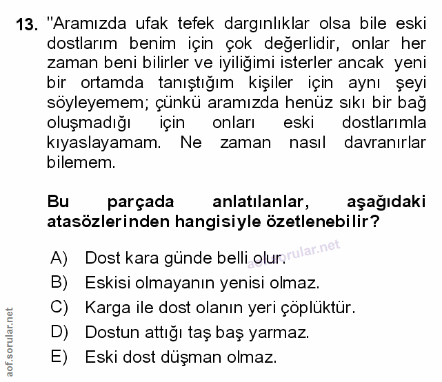 Soru 13