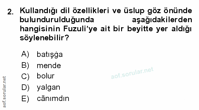 Soru 2