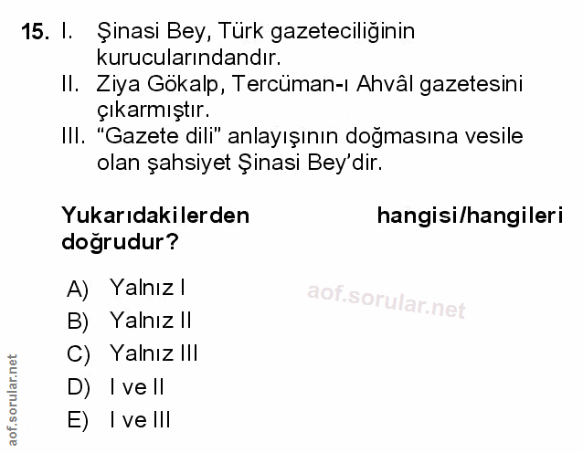 Soru 15
