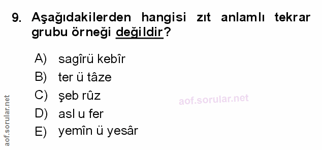 Soru 9