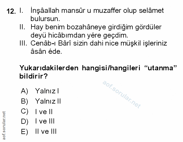 Soru 12