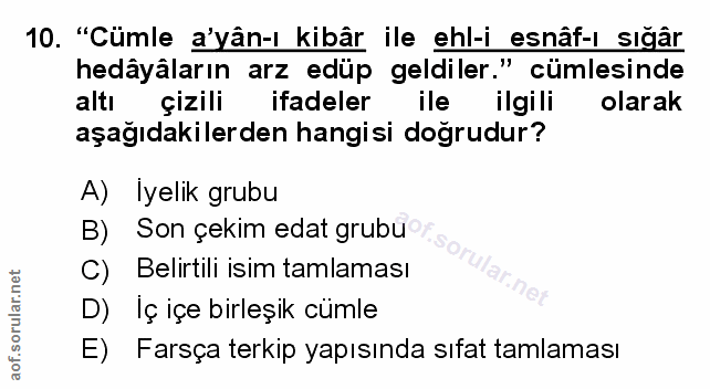 Soru 10