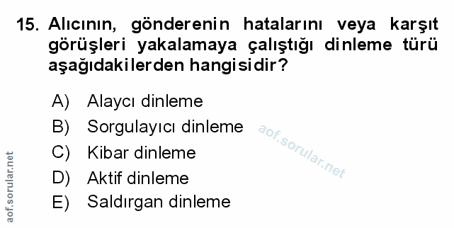 Soru 15