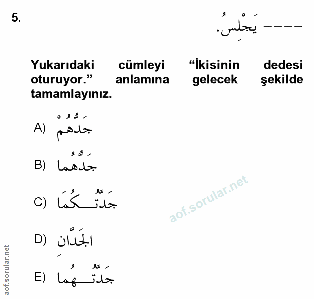 Soru 5