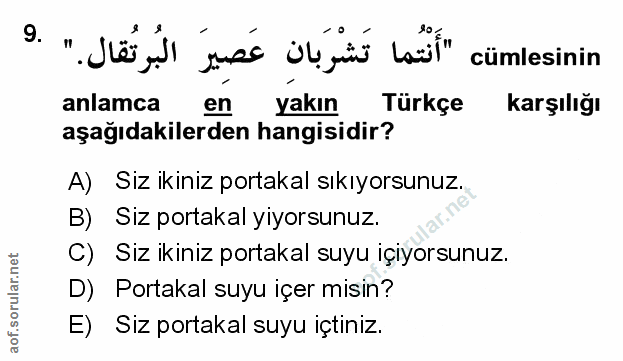 Soru 9