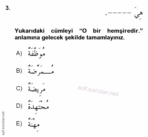 Soru 3
