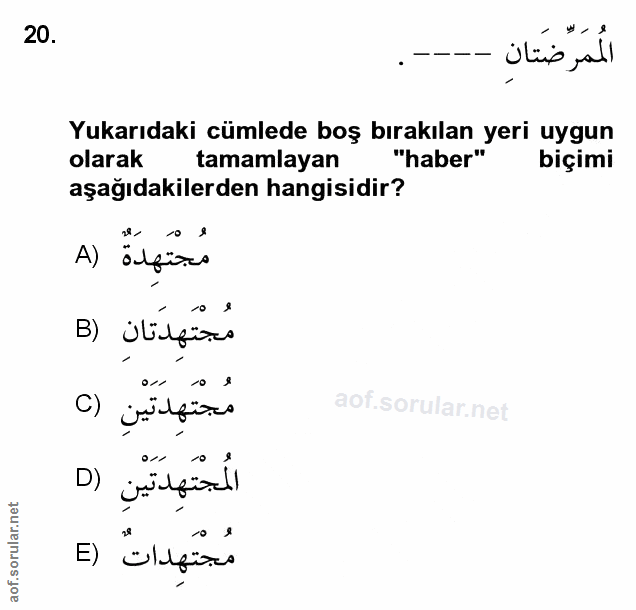 Soru 20