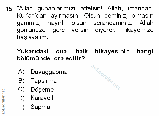 Soru 15