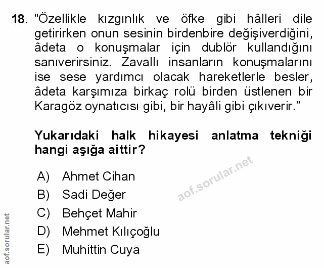 Soru 18