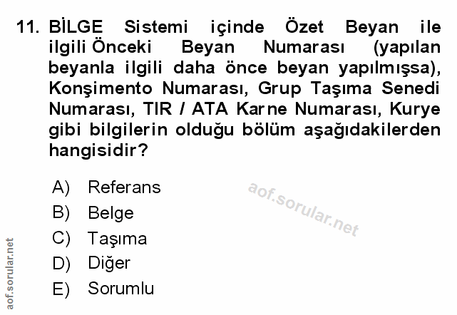 Soru 11