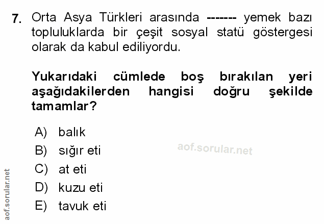 Soru 7