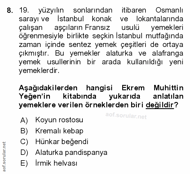 Soru 8