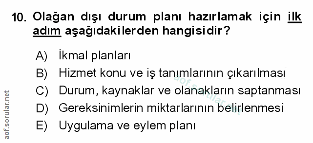 Soru 10