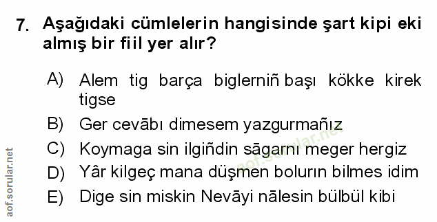 Soru 7