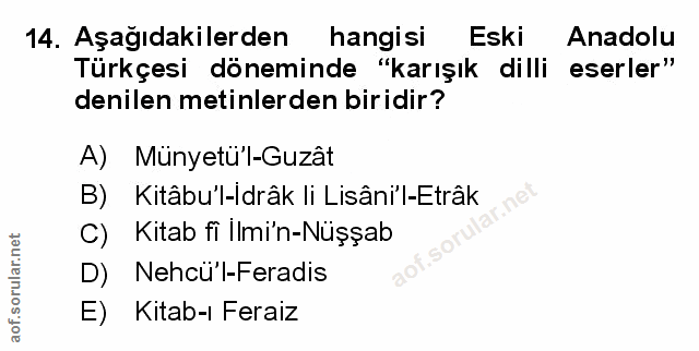 Soru 14