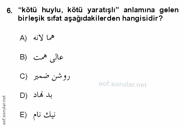 Soru 6