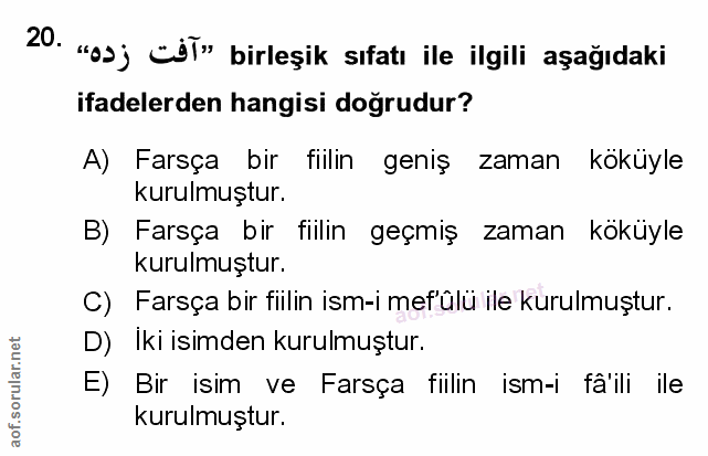 Soru 20