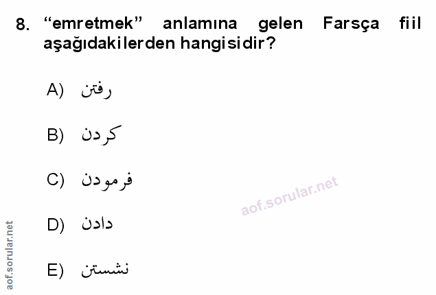 Soru 8