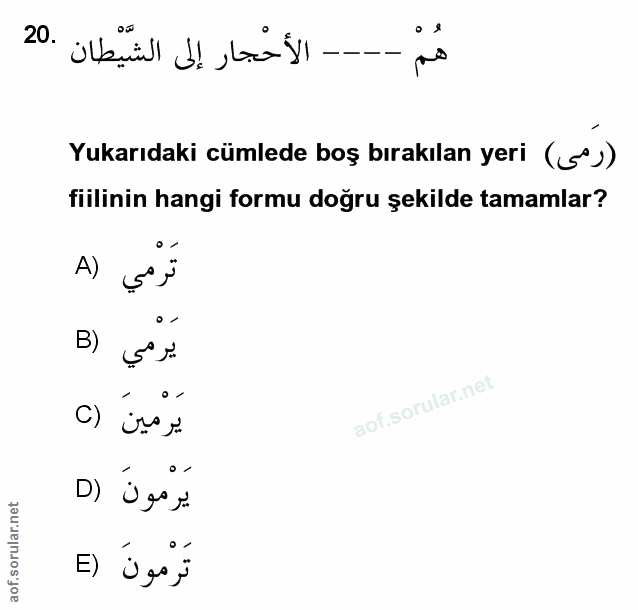 Soru 20