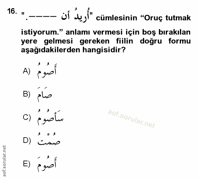 Soru 16