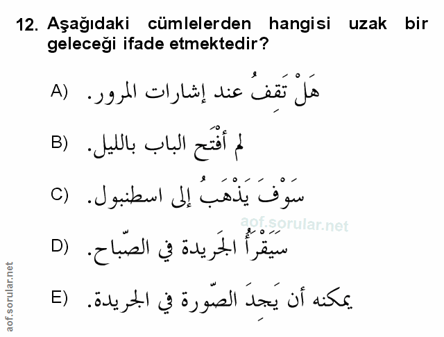 Soru 12
