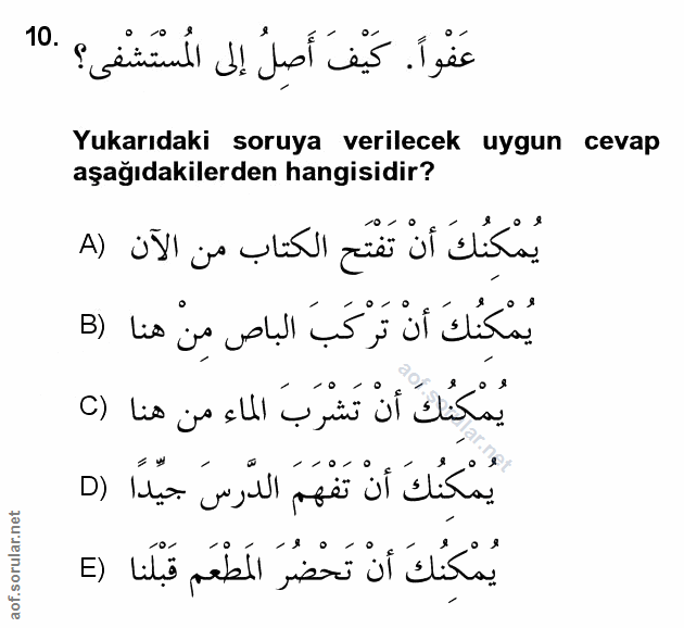 Soru 10