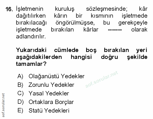 Soru 16