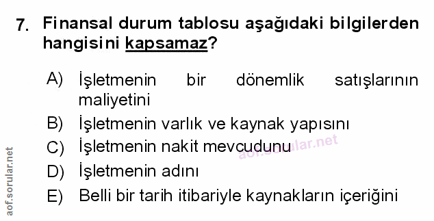 Soru 7
