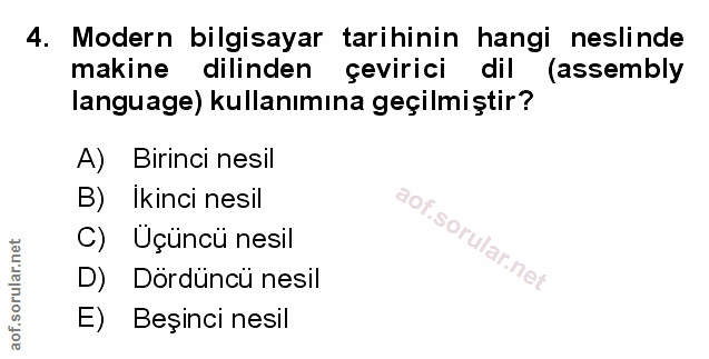 Soru 4
