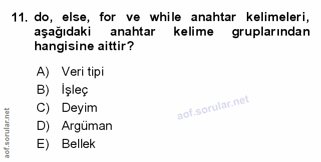 Soru 11