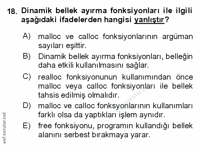Soru 18