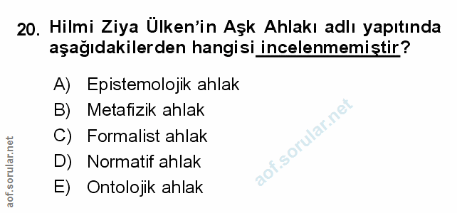 Soru 20