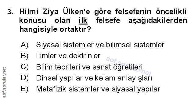 Soru 3