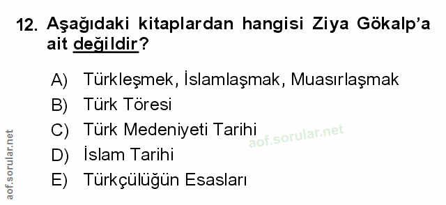 Soru 12