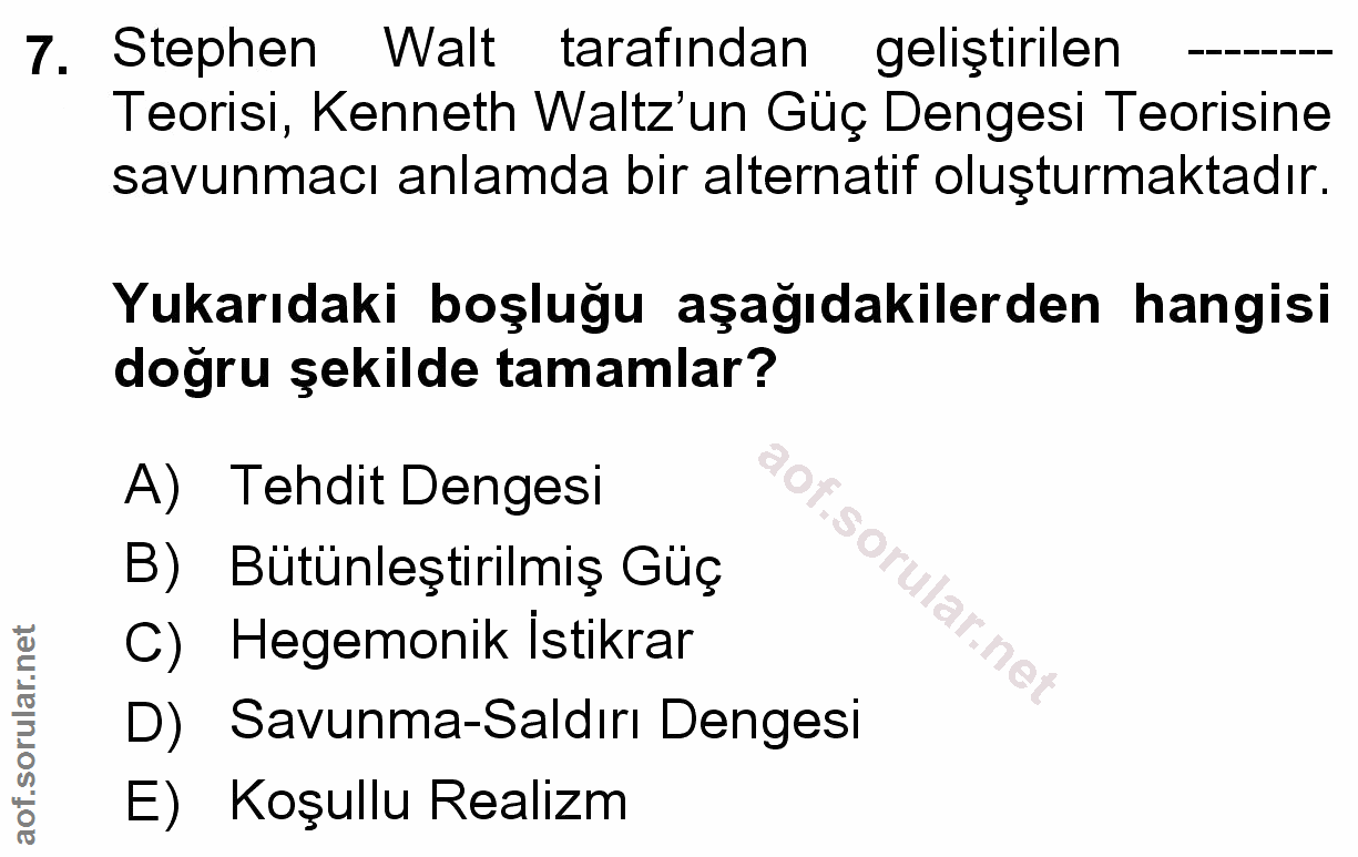 Soru 7
