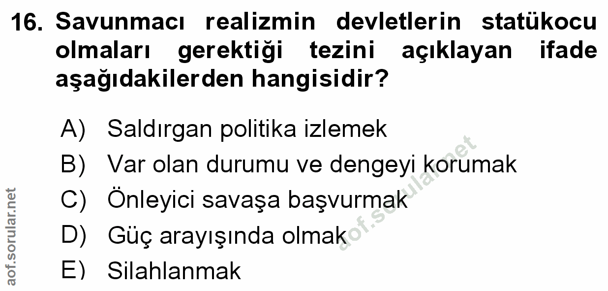 Soru 16