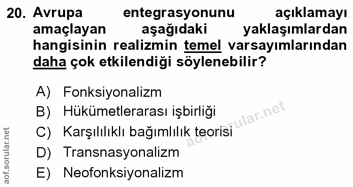 Soru 20