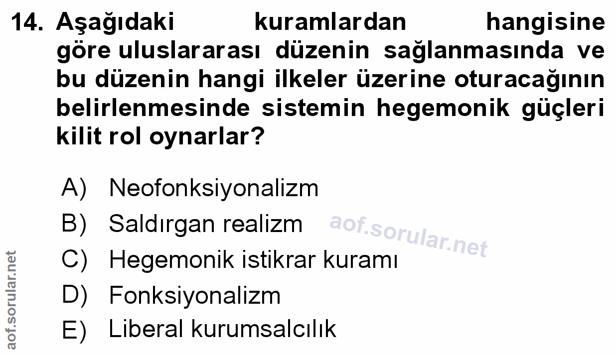 Soru 14