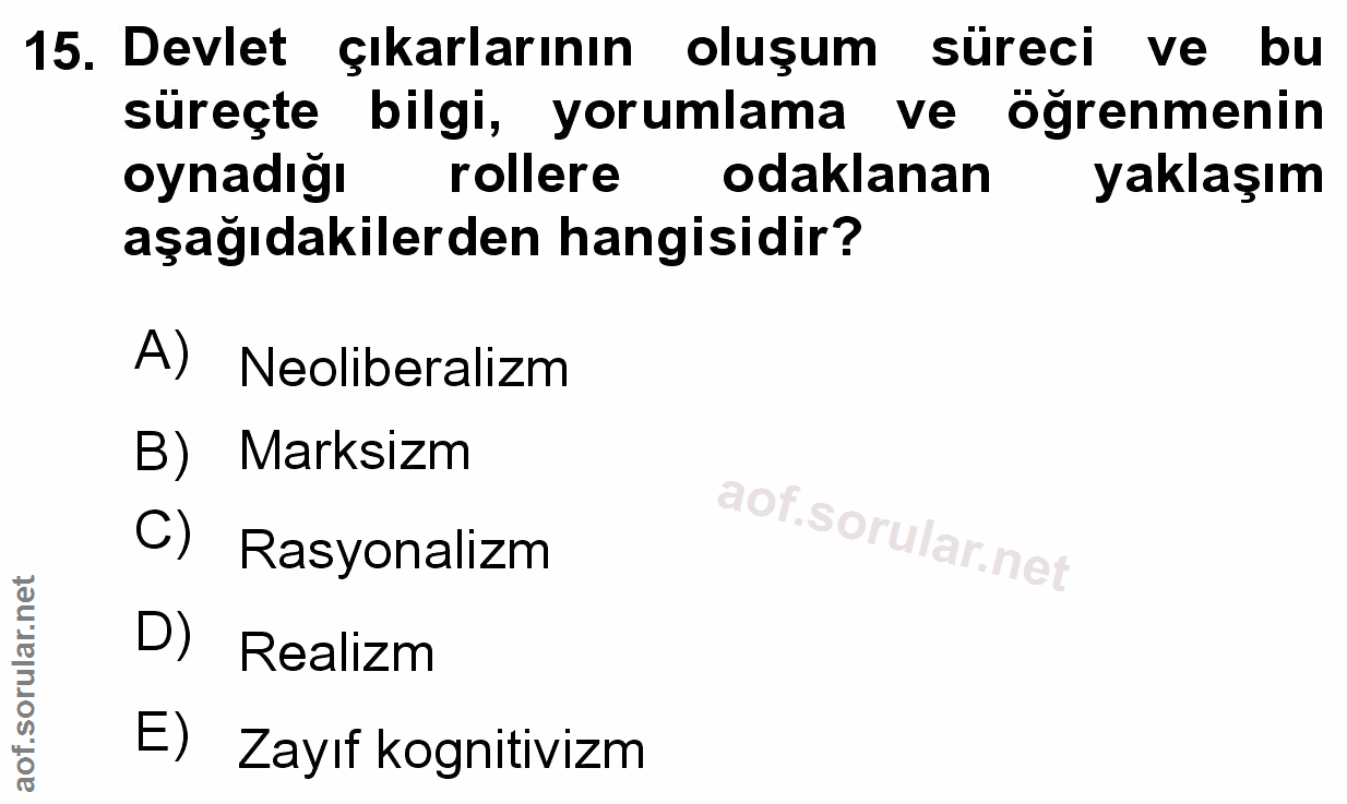 Soru 15