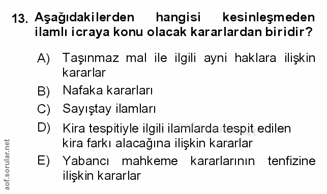 Soru 13