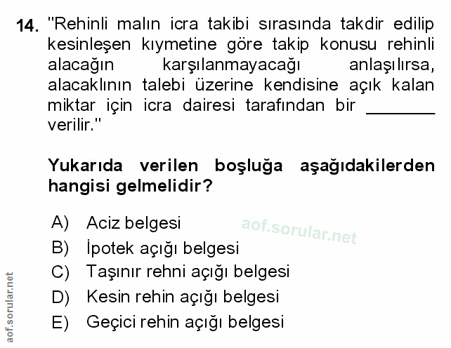 Soru 14