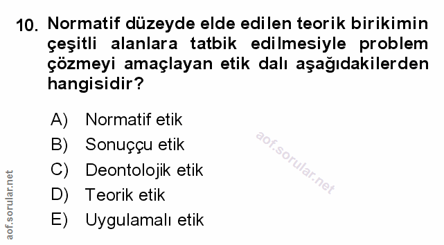 Soru 10